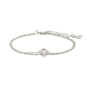 MC Collective Cubic Zirconia Pendant Bracelet