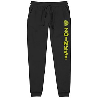 Men's Scooby Doo Shaggy Zoinks Head Banded Bottom Pajama Pants