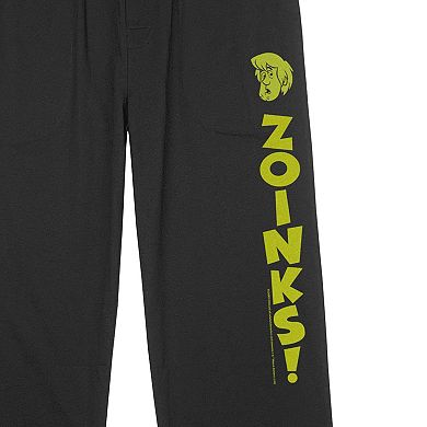 Men's Scooby Doo Shaggy Zoinks Head Pajama Pants
