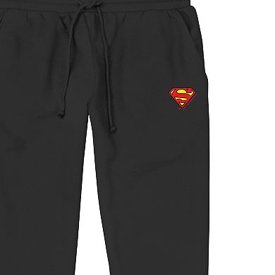 Men's Superman Emblem Jogger Pajama Pants