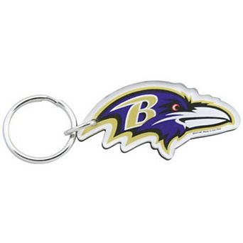 Baltimore Ravens High Definition Logo Keychain