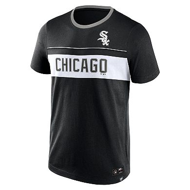 Men's Fanatics Branded Black Chicago White Sox Claim The Win T-Shirt