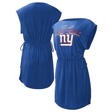 Women's G-III 4Her by Carl Banks Royal New York Giants G.O.A.T. Swimsuit Cover-Up