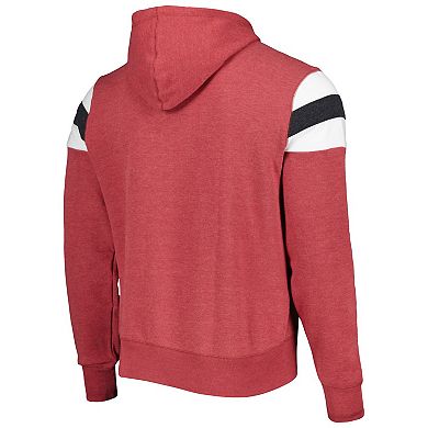 Men's '47 Heathered Cardinal Arizona Cardinals Premier Nico Pullover Hoodie