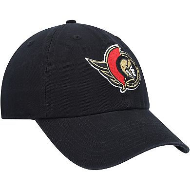 Men's '47  Black Ottawa Senators Clean Up Adjustable Hat