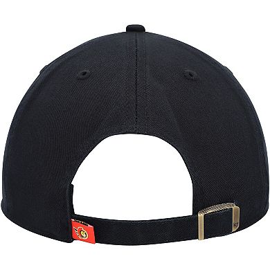 Men's '47 Black Ottawa Senators Clean Up Adjustable Hat