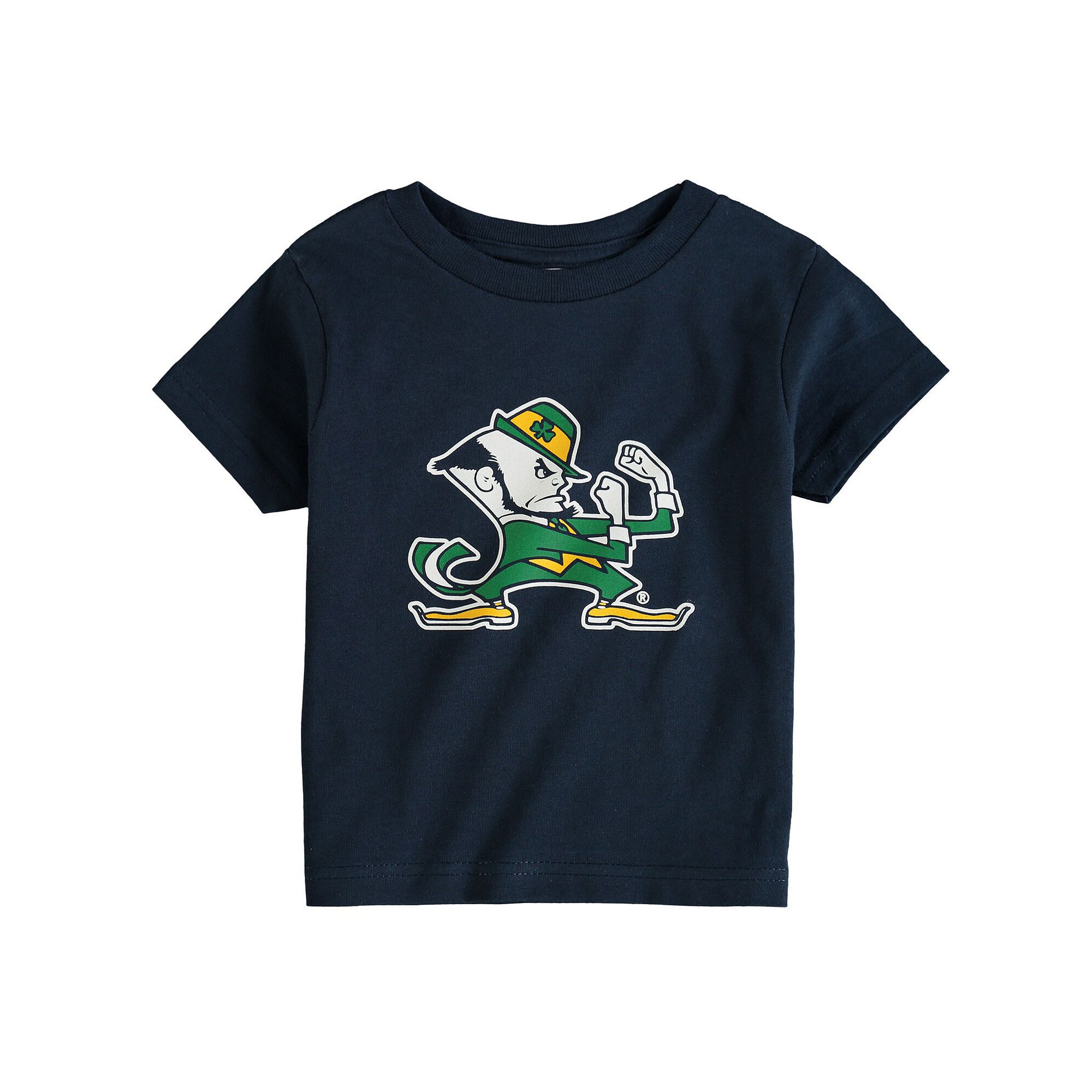 Toddler Navy Notre Dame Fighting Irish Big Logo T-Shirt, Toddler Boys, Siz
