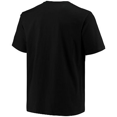 Men's Champion Black Georgia Bulldogs Big & Tall Arch Team Logo T-Shirt