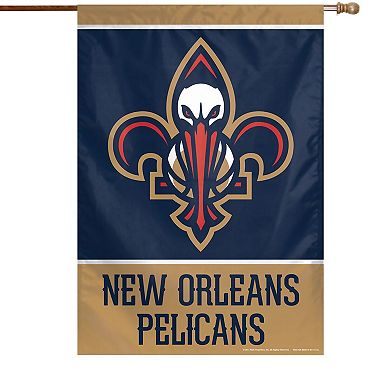 "WinCraft New Orleans Pelicans 28"" x 40"" Primary Logo Single-Sided Vertical Banner"
