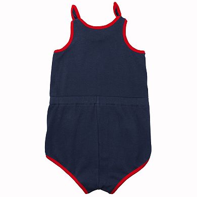 Toddler Navy Boston Red Sox Hit & Run Bodysuit