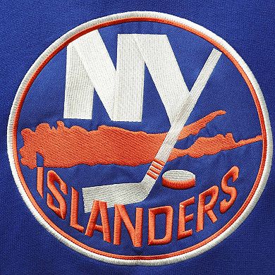 Men's '47 Royal New York Islanders Superior Lacer Pullover Hoodie