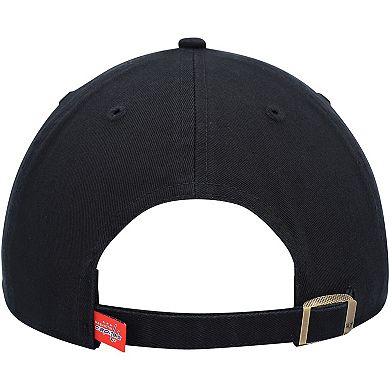 Men's '47 Black Washington Capitals Clean Up Adjustable Hat