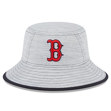 Men's New Era Gray Boston Red Sox Game Bucket Hat