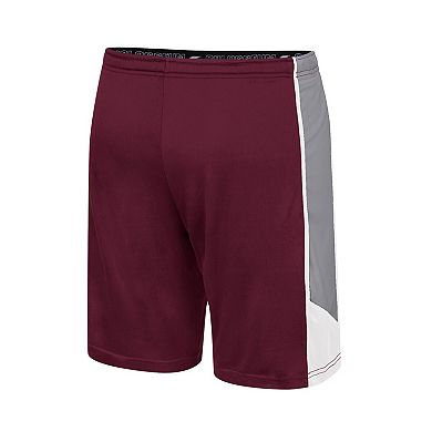 Men's Colosseum Maroon Montana Grizzlies Haller Shorts
