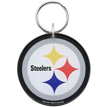 Pittsburgh Steelers High Definition Logo Keychain