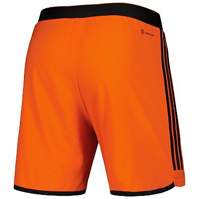 Men's adidas Orange Houston Dynamo FC 2023 Away AEROREADY Authentic Shorts