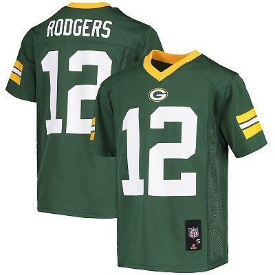 Youth Aaron Rodgers Green Green Bay Packers Replica Player Jersey