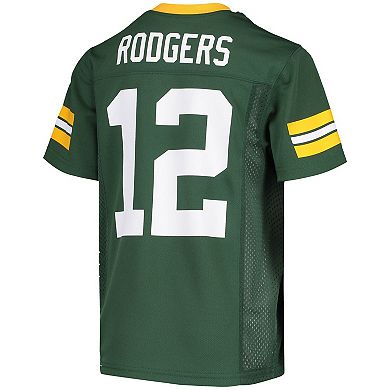Youth Aaron Rodgers Green Green Bay Packers Replica Player Jersey