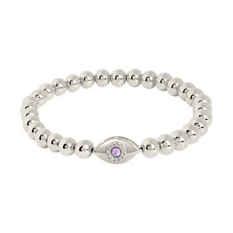 MC Collective Evil Eye Beaded Bracelet