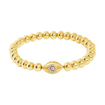 MC Collective Evil Eye Beaded Bracelet