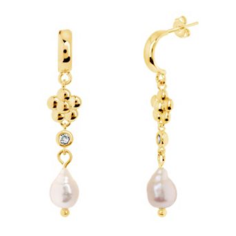 MC Collective Pearl Blossom Hoops