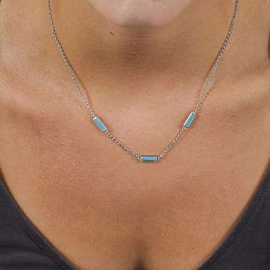 MC Collective Blue Accent Necklace