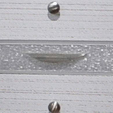 Stylish 3 Drawers Wood Nightstand By Naima , White