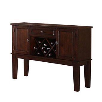 Warm and Contemporary Server, Brown