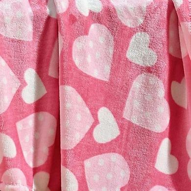 Plazatex Jasmine Microplush Decorative All Season 50" X 60" Throw Blanket