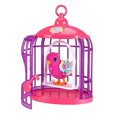 Little Live Pets Lil' Bird & Bird Cage: Tiara Twinkles