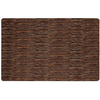 Home Dynamix SoHome Smooth Step Houndstooth Low Profile Stain Resistant Non-Slip Versatile Utility Kitchen Mat