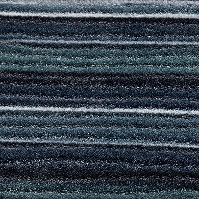 Home Dynamix SoHome Smooth Step Striped Low Profile Stain Resistant Non-Slip Versatile Utility Kitchen Mat