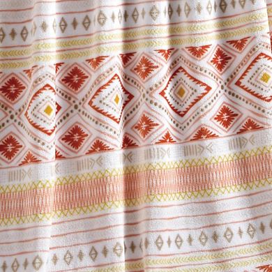 Plazatex Idris Microplush Decorative All Season 50" X 70" Throw Blanket