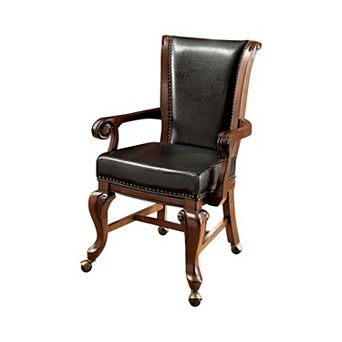 Majestic Contemporary Arm Chair Brown Pack of 2