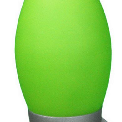Kid Table Lamp with Rocket Design Silhouette, Green