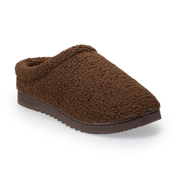 Men's Sonoma Goods For Life® Sherpa Clog Slippers