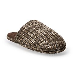 Men's hot sale slippers kohls