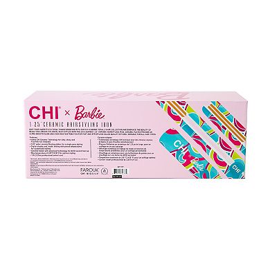 CHI x Barbie 1.25-in. Ceramic Hairstyling Iron