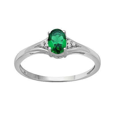 Kohls jewelry emerald rings discount