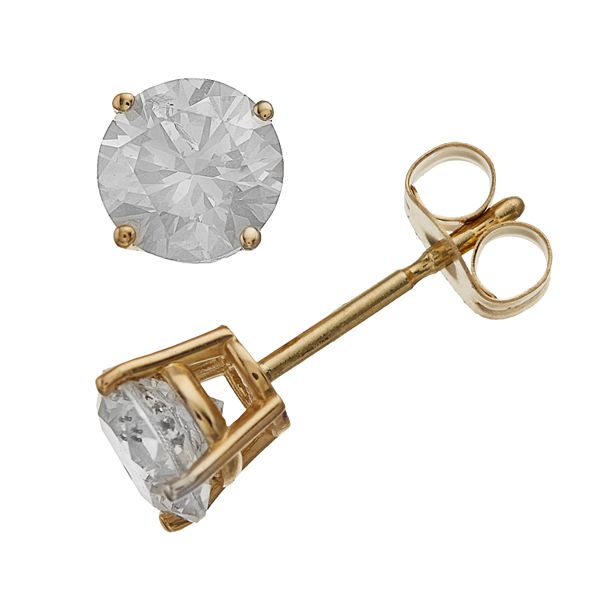 Kohl's 1 carat 2025 diamond studs