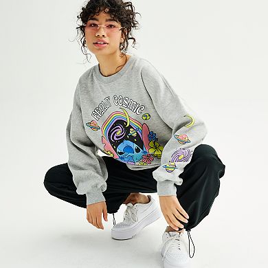 Disney's Lilo & Stitch Juniors' Graphic Fleece Sweatshirt