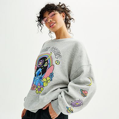 Disney's Lilo & Stitch Juniors' Graphic Fleece Sweatshirt