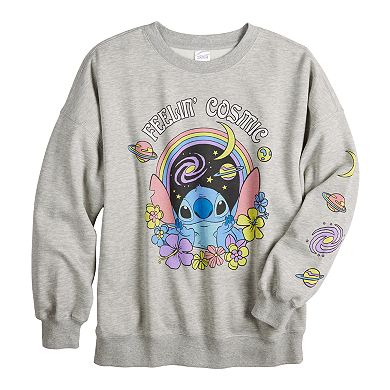 Disney's Lilo & Stitch Juniors' Graphic Fleece Sweatshirt
