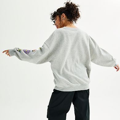 Disney's Lilo & Stitch Juniors' Graphic Fleece Sweatshirt