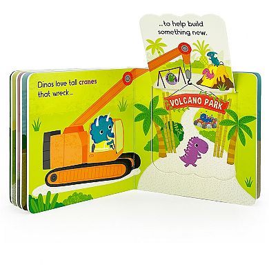 Cottage Door Press Dinos Love Diggers Chunky Lift-A-Flap Book