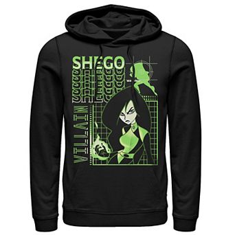 Men's Disney's Kim Possible Villain Shego Spy Techware Hoodie