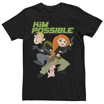 Men's Disney's Kim Possible Kim Rufus Ron Spy Trio Tee