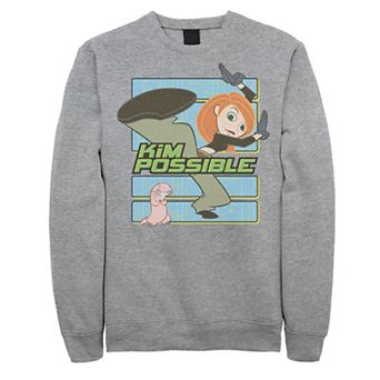 Men's Disney's Kim Possible Kicking Bad Guys Sweatshirt