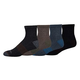 Men's Columbia 4-Pack Cotton Casual Quarter Socks