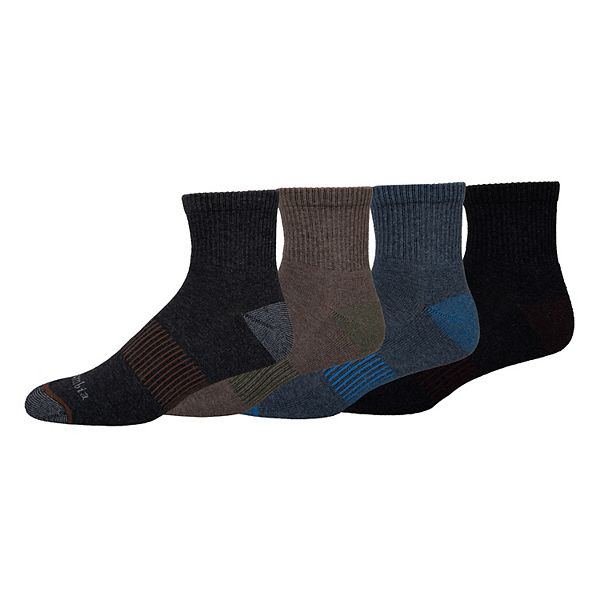 Men's Columbia 4-pack Cotton Casual Quarter Socks